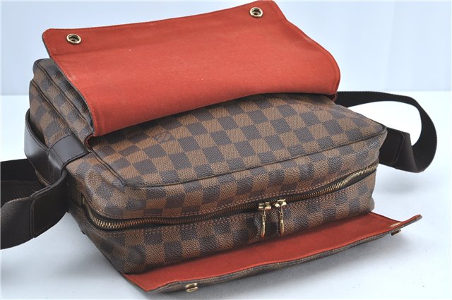 Authentic Louis Vuitton Damier Naviglio Shoulder Cross Body Bag N45255 LV H6893