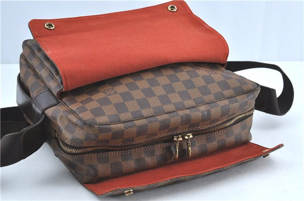 Authentic Louis Vuitton Damier Naviglio Shoulder Cross Body Bag N45255 LV H6893
