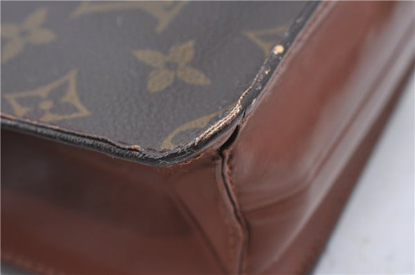 Authentic Louis Vuitton Monogram Pochette Homme Clutch Hand Bag M51795 LV H6896