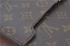 Authentic Louis Vuitton Monogram Pochette Homme Clutch Hand Bag M51795 LV H6896