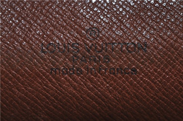 Authentic Louis Vuitton Monogram Pochette Homme Clutch Hand Bag M51795 LV H6896