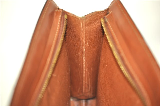 Authentic Louis Vuitton Monogram Pochette Homme Clutch Hand Bag M51795 LV H6896