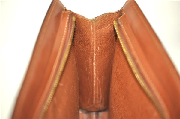 Authentic Louis Vuitton Monogram Pochette Homme Clutch Hand Bag M51795 LV H6896