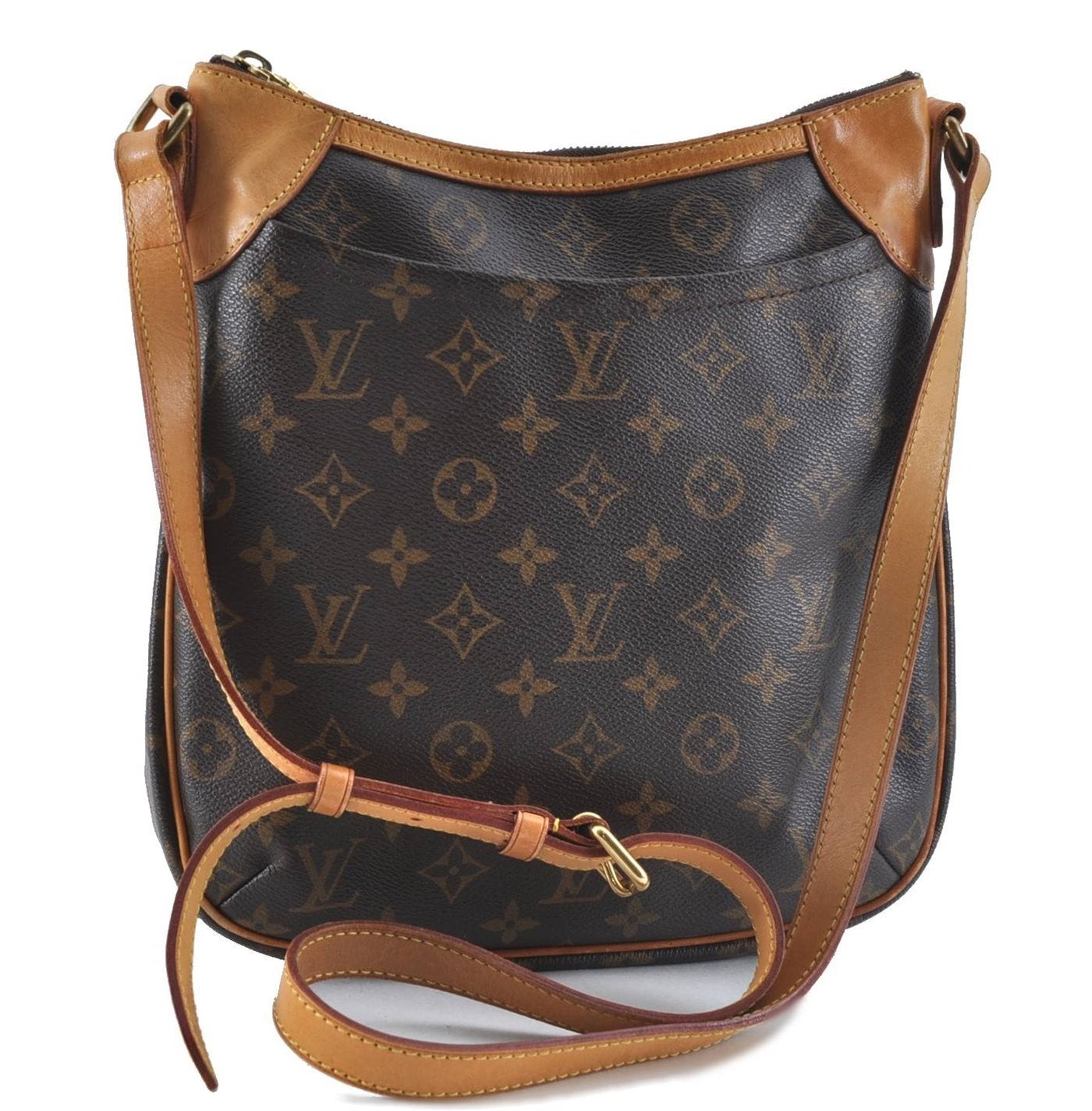 Auth Louis Vuitton Monogram Odeon PM Shoulder Cross Body Bag M56390 LV H6909