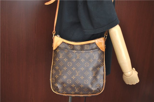 Auth Louis Vuitton Monogram Odeon PM Shoulder Cross Body Bag M56390 LV H6909