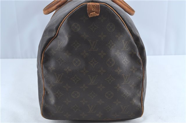 Authentic Louis Vuitton Monogram Keepall 55 Boston Bag M41424 LV H6915