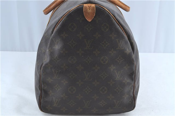 Authentic Louis Vuitton Monogram Keepall 55 Boston Bag M41424 LV H6915