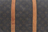 Authentic Louis Vuitton Monogram Keepall 55 Boston Bag M41424 LV H6915