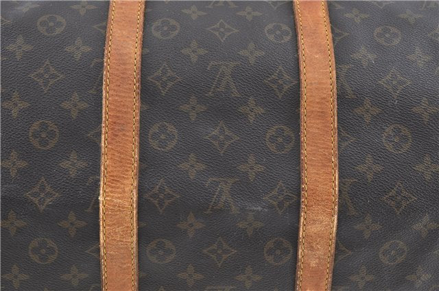 Authentic Louis Vuitton Monogram Keepall 55 Boston Bag M41424 LV H6915