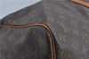Auth Louis Vuitton Monogram Keepall Bandouliere 55 Boston Bag M41414 LV H6927