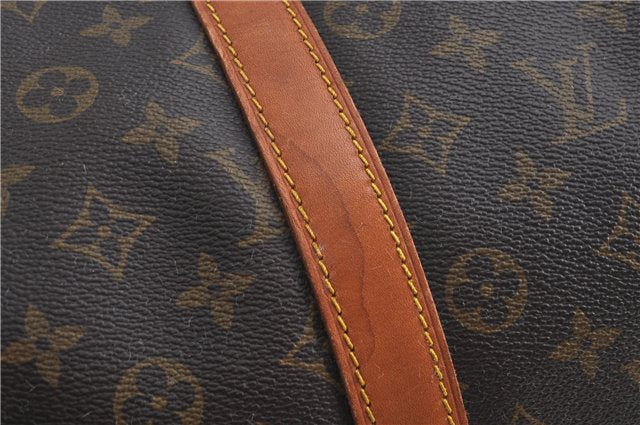 Auth Louis Vuitton Monogram Keepall Bandouliere 55 Boston Bag M41414 LV H6927