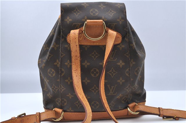 Authentic Louis Vuitton Monogram Montsouris MM Backpack M51136 LV H6928
