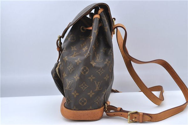 Authentic Louis Vuitton Monogram Montsouris MM Backpack M51136 LV H6928