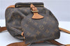Authentic Louis Vuitton Monogram Montsouris MM Backpack M51136 LV H6928