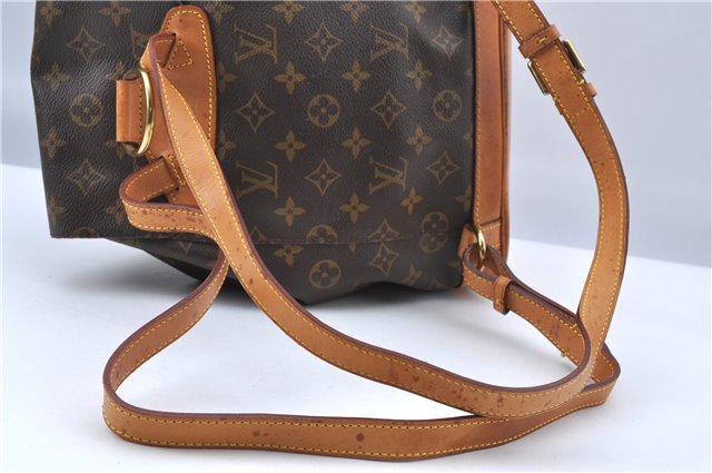 Authentic Louis Vuitton Monogram Montsouris MM Backpack M51136 LV H6928