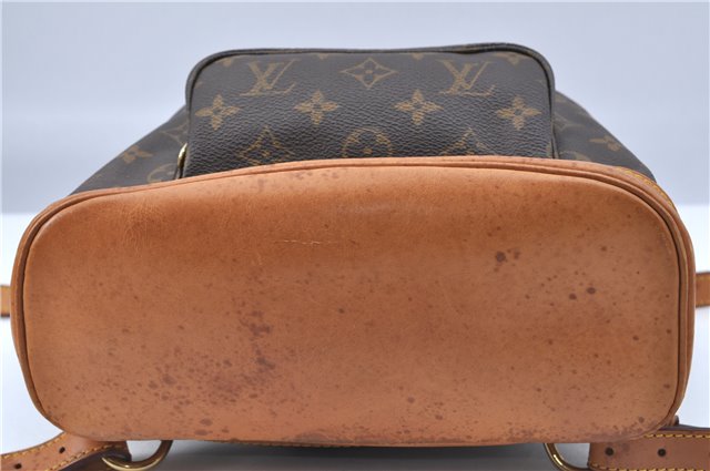 Authentic Louis Vuitton Monogram Montsouris MM Backpack M51136 LV H6928