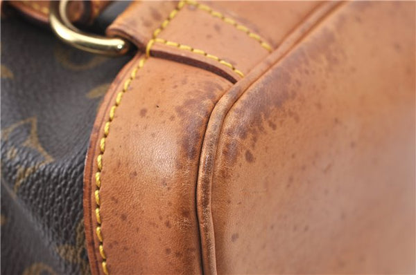 Authentic Louis Vuitton Monogram Montsouris MM Backpack M51136 LV H6928