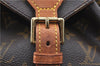 Authentic Louis Vuitton Monogram Montsouris MM Backpack M51136 LV H6928
