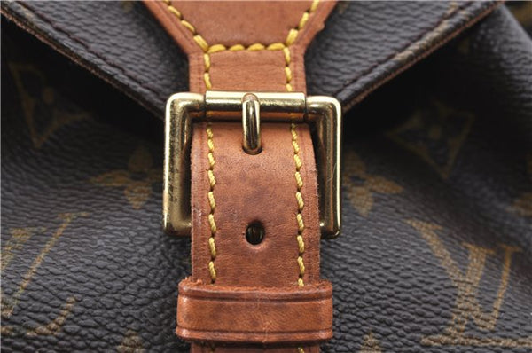 Authentic Louis Vuitton Monogram Montsouris MM Backpack M51136 LV H6928