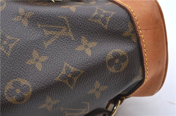Authentic Louis Vuitton Monogram Montsouris MM Backpack M51136 LV H6928