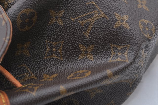 Authentic Louis Vuitton Monogram Montsouris MM Backpack M51136 LV H6928