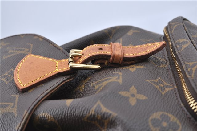 Authentic Louis Vuitton Monogram Montsouris MM Backpack M51136 LV H6928
