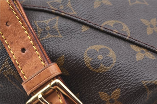 Authentic Louis Vuitton Monogram Montsouris MM Backpack M51136 LV H6928