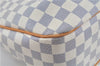 Auth Louis Vuitton Damier Azur Siracusa MM Shoulder Cross Bag N41112 LV H6952