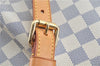 Auth Louis Vuitton Damier Azur Siracusa MM Shoulder Cross Bag N41112 LV H6952