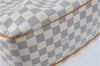 Auth Louis Vuitton Damier Azur Siracusa MM Shoulder Cross Bag N41112 LV H6952