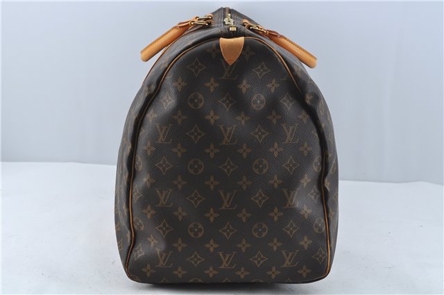 Authentic Louis Vuitton Monogram Keepall 60 Travel Boston Bag M41422 LV H6953