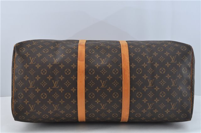 Authentic Louis Vuitton Monogram Keepall 60 Travel Boston Bag M41422 LV H6953