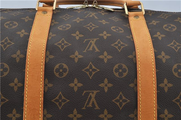 Authentic Louis Vuitton Monogram Keepall 60 Travel Boston Bag M41422 LV H6953