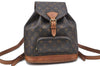 Authentic Louis Vuitton Monogram Montsouris MM Backpack M51136 LV H6958