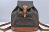Authentic Louis Vuitton Monogram Montsouris MM Backpack M51136 LV H6958