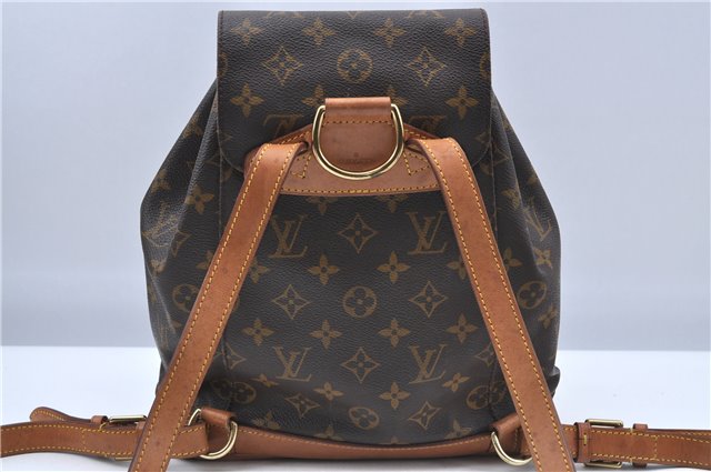 Authentic Louis Vuitton Monogram Montsouris MM Backpack M51136 LV H6958