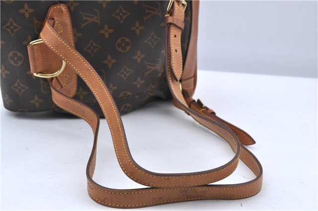 Authentic Louis Vuitton Monogram Montsouris MM Backpack M51136 LV H6958