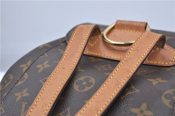 Authentic Louis Vuitton Monogram Montsouris MM Backpack M51136 LV H6958