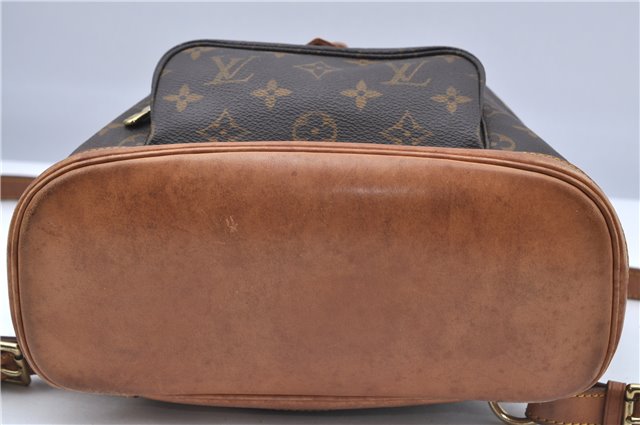 Authentic Louis Vuitton Monogram Montsouris MM Backpack M51136 LV H6958