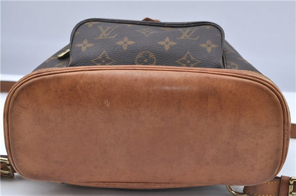 Authentic Louis Vuitton Monogram Montsouris MM Backpack M51136 LV H6958