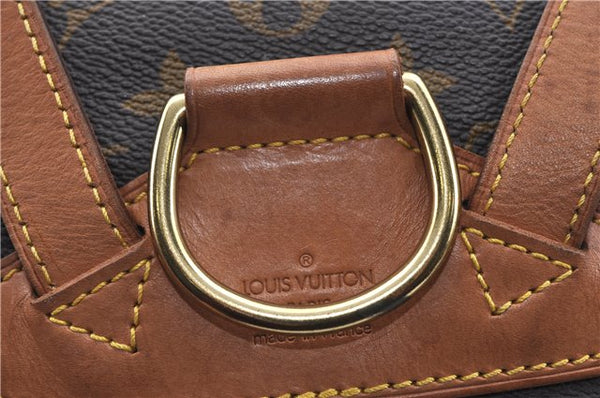 Authentic Louis Vuitton Monogram Montsouris MM Backpack M51136 LV H6958