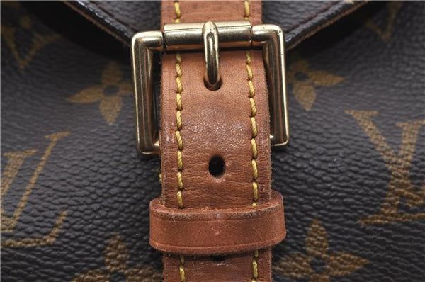 Authentic Louis Vuitton Monogram Montsouris MM Backpack M51136 LV H6958