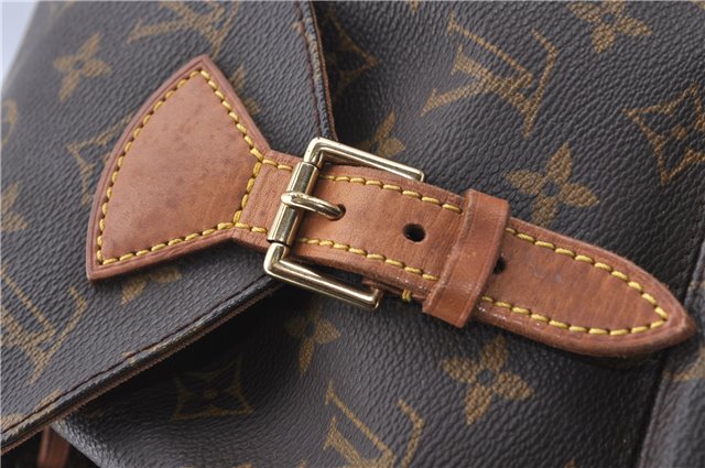 Authentic Louis Vuitton Monogram Montsouris MM Backpack M51136 LV H6958