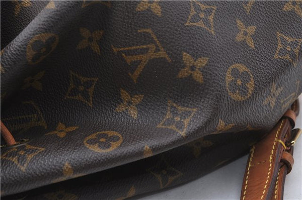 Authentic Louis Vuitton Monogram Montsouris MM Backpack M51136 LV H6958
