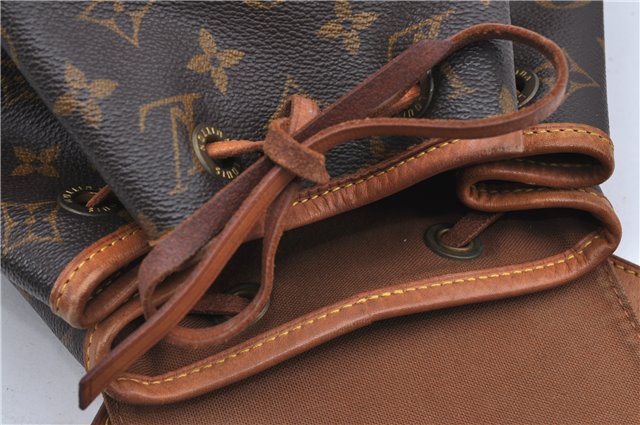 Authentic Louis Vuitton Monogram Montsouris MM Backpack M51136 LV H6958