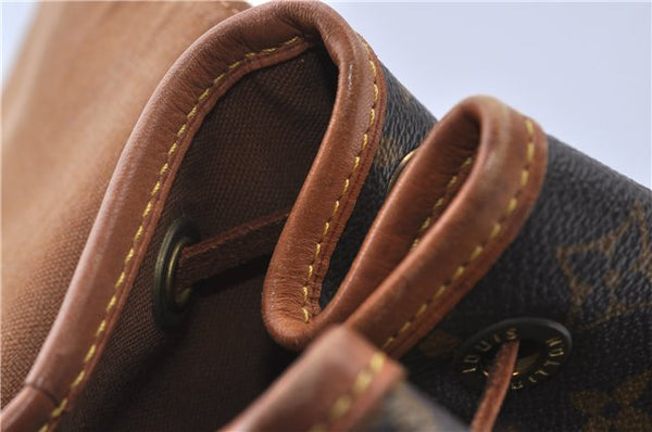 Authentic Louis Vuitton Monogram Montsouris MM Backpack M51136 LV H6958