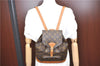 Authentic Louis Vuitton Monogram Montsouris MM Backpack M51136 LV H6958