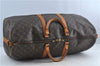 Auth Louis Vuitton Monogram Keepall Bandouliere 60 Boston Bag M41412 LV H6975