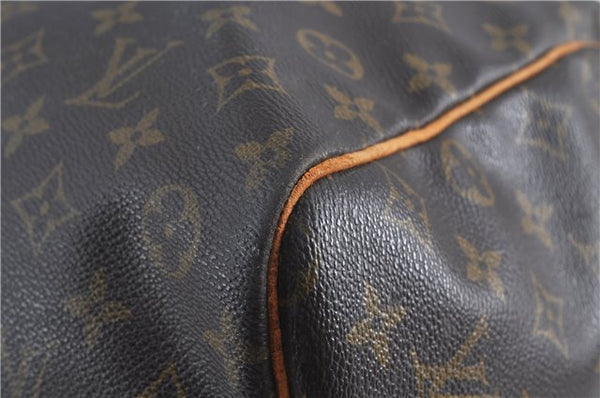 Auth Louis Vuitton Monogram Keepall Bandouliere 60 Boston Bag M41412 LV H6975