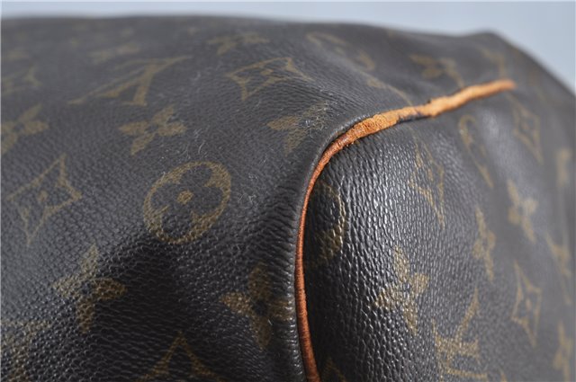 Auth Louis Vuitton Monogram Keepall Bandouliere 60 Boston Bag M41412 LV H6975